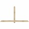 Ekena Millwork Eugene Rough Sawn Timber Gable Bracket, Douglas Fir, 84"W x 45"H x 4"D x 4"F, 13/12 Pitch GBW084X45X0404EUG00RDF - alternate 1